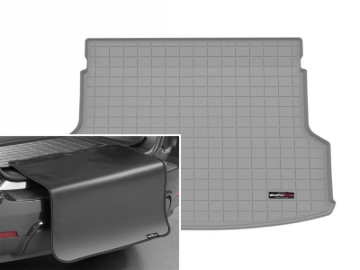 Picture of WeatherTech 2025 Subaru Forester w/o Harman Kardon Audio Sys Cargo Liner w/Bumper Protector - Grey