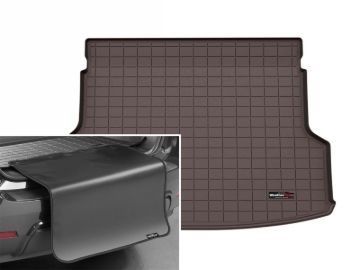 Picture of WeatherTech 2025 Subaru Forester w/o Harman Kardon Audio Sys Cargo Liner w/Bumper Protector - Cocoa