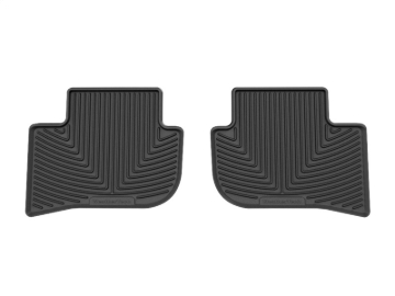 Picture of WeatherTech 22-24 Toyota Corolla Cross AWD/FWD Rear All-Weather Floor Mats - Black