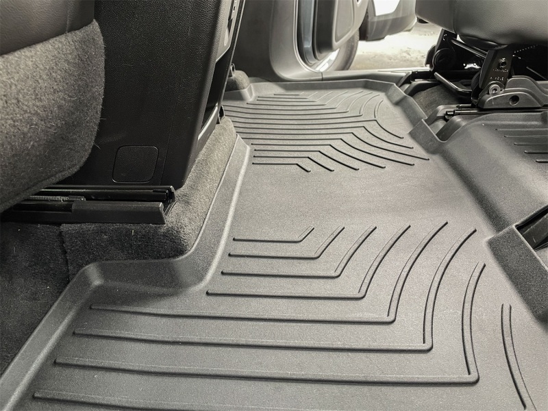 Picture of WeatherTech 18-23 Chevrolet Traverse w/2nd Row Bench or Bucket Rear FloorLiner HP - Black