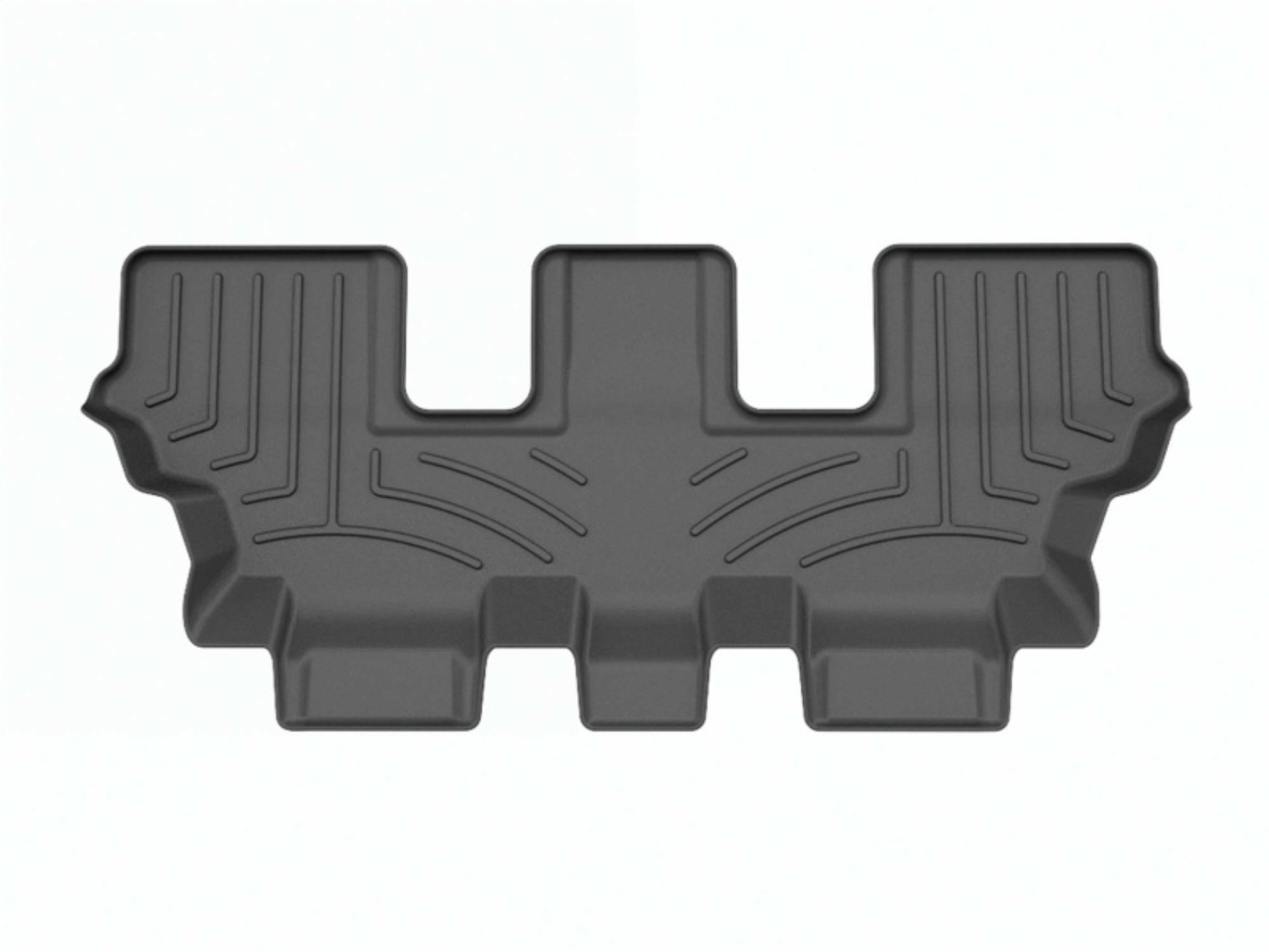 Picture of WeatherTech 21-24 Genesis GV80 Rear FloorLiner HP - Black