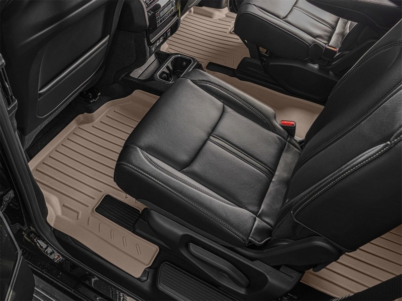 Picture of WeatherTech 23-24 Jeep Wagoneer (Incl. L) 8-Passenger Rear FloorLiner HP - Black