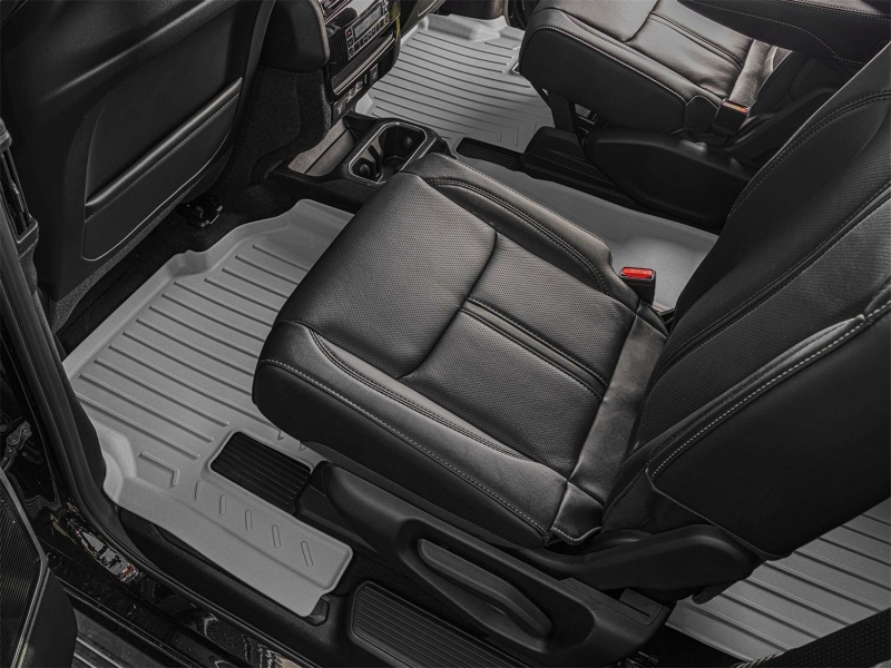 Picture of WeatherTech 23-24 Jeep Wagoneer (Incl. L) 8-Passenger Rear FloorLiner HP - Black