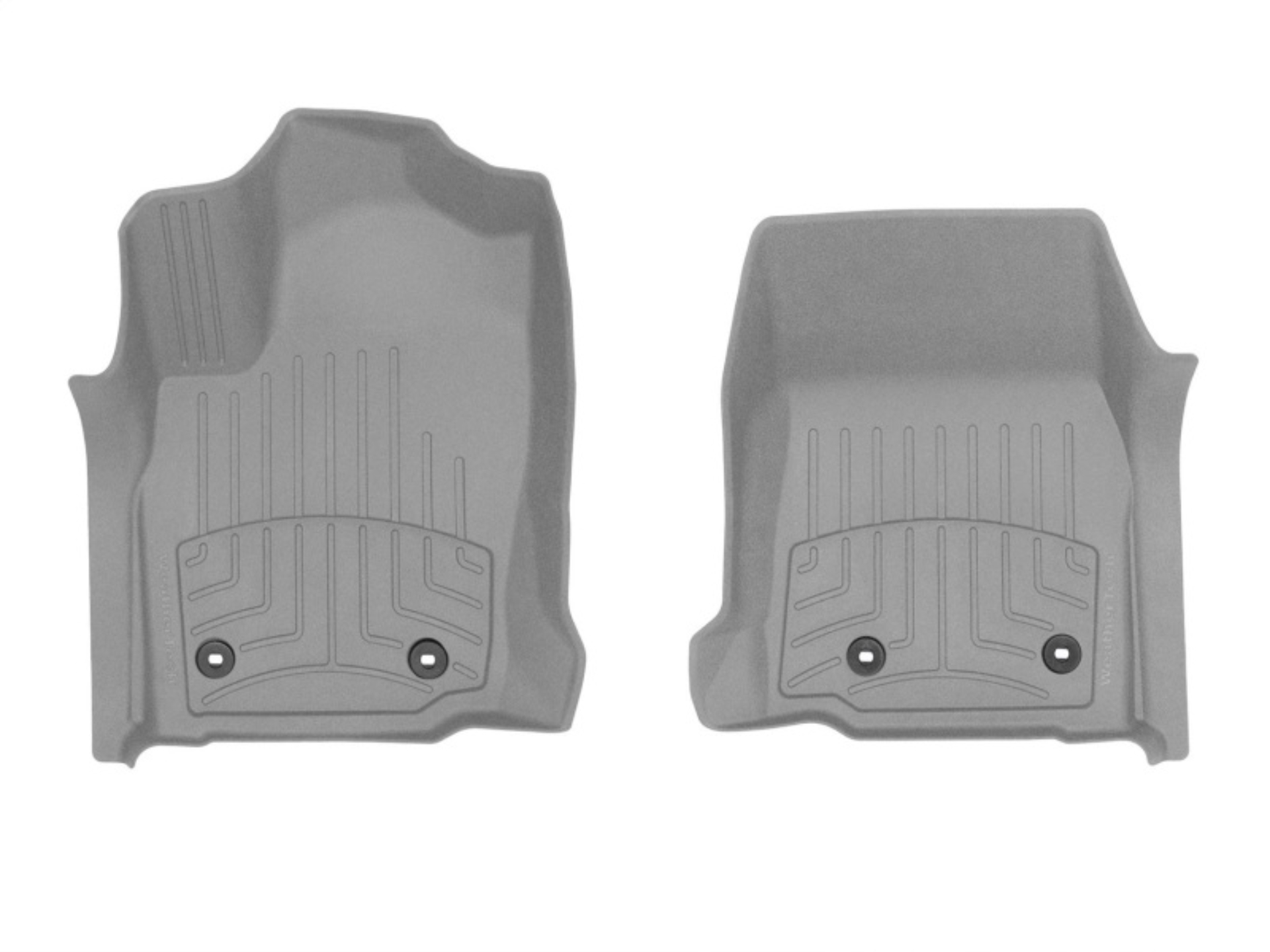Picture of WeatherTech 2024 Toyota Tacoma (Incl. Hybrid) DC Auto Trans Front FloorLiner HP - Grey