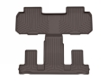 Picture of WeatherTech 18-23 Chevrolet Traverse w/2nd Row Bench or Bucket Rear FloorLiner HP - Cocoa