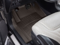 Picture of WeatherTech 19-24 Infiniti QX80 Front FloorLiner HP - Cocoa