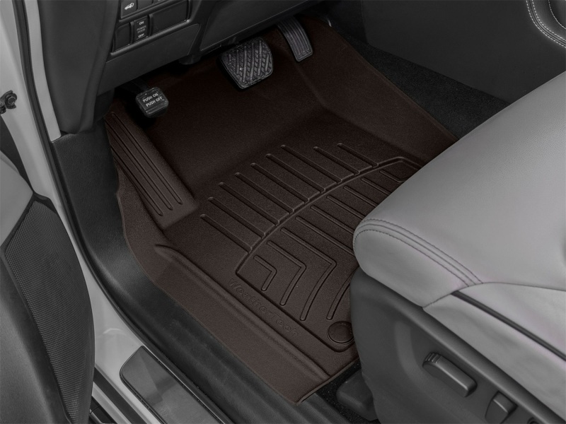 Picture of WeatherTech 19-24 Nissan Armada Front FloorLiner HP - Cocoa