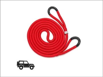 Picture of WeatherTech Kinetic Recovery Rope 3/4in. - Red/Black