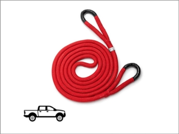 Picture of WeatherTech Kinetic Recovery Rope 7/8in. - Red/Black