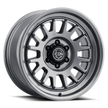 Picture of ICON Anza 17x8.5 / 6x5.5 / 25mm Offset / 5.75in BS - Gun Metal Wheel