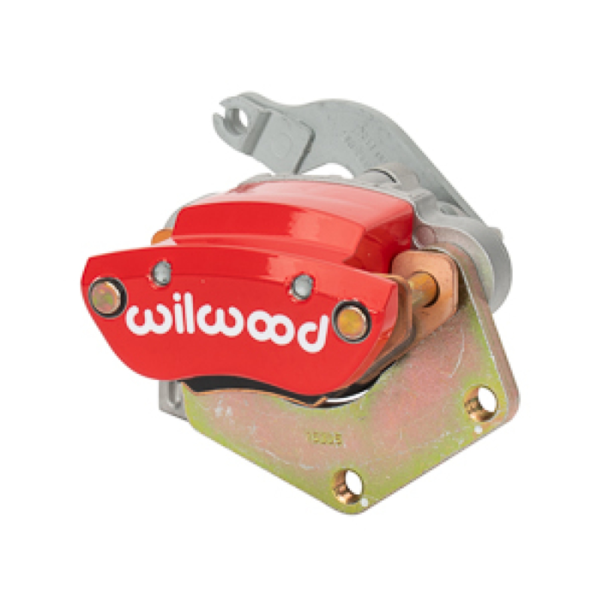 Picture of Wilwood Caliper-MC4 Mechanical-R/H - Red w/Logo 2.00in Piston .81in Disc