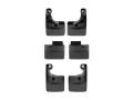 Picture of WeatherTech 2025 Ford F-150 Front & Rear No Drill MudFlaps - Black