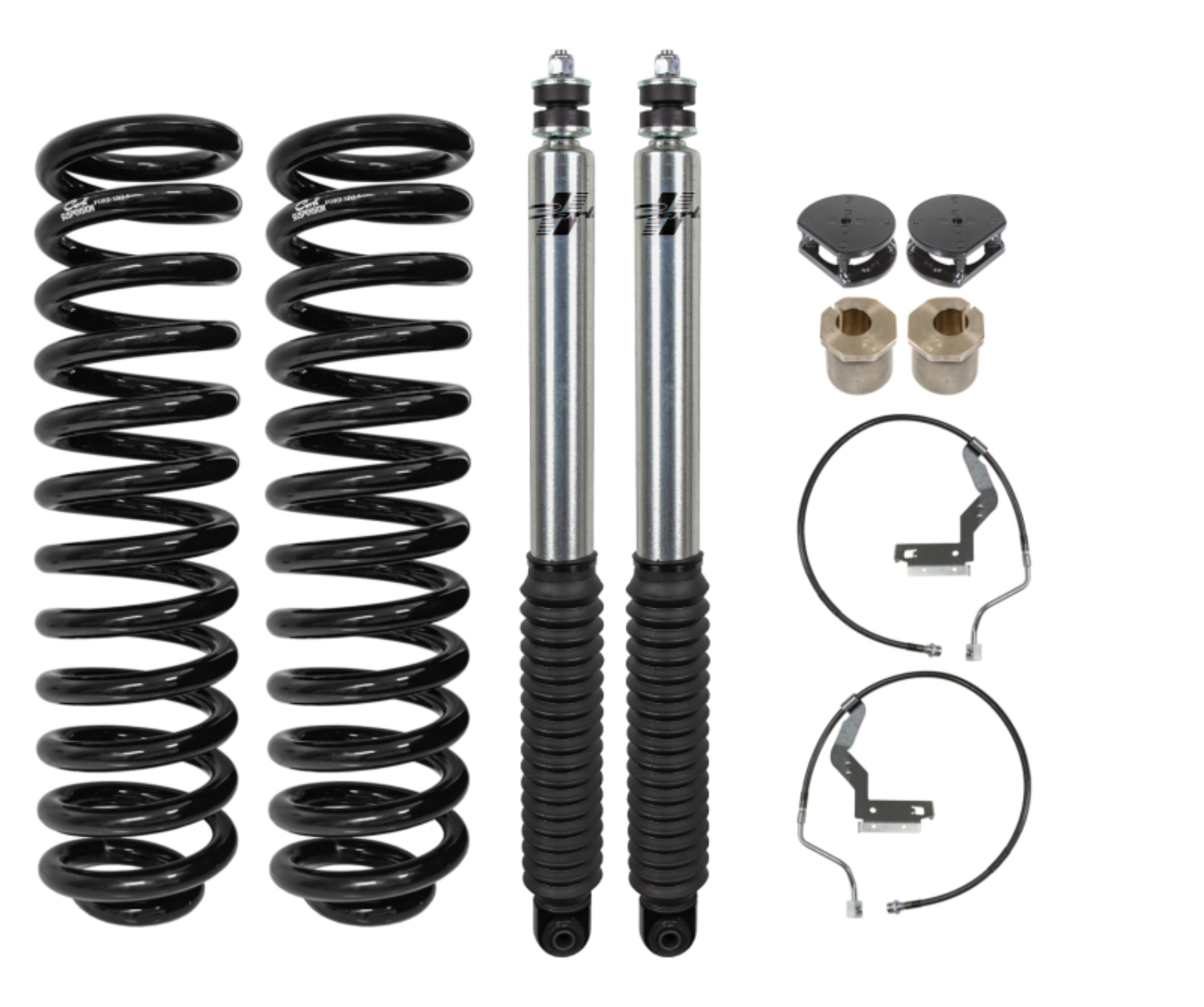 Picture of Carli 17-22 Ford F250/F350 4x4 Diesel 2.5in/3.5in Lift Leveling System