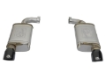 Picture of aFe MACHForce XP 2.5in 409 Stainless Axle Back Exhaust w/ Black Tips 15-17 Ford Mustang I4-2.3L (t)