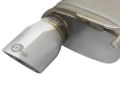 Picture of aFe MACHForce XP 2.5in 409 Stainless Axle Back Exhaust w/Stainless Tips 15-17 Ford Mustang I4-2.3L
