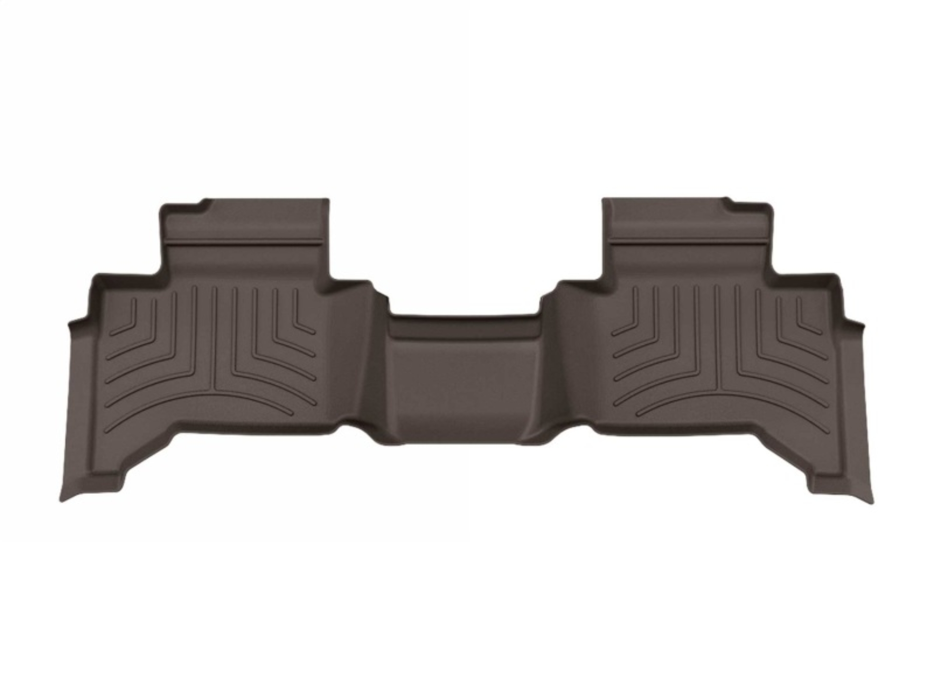 Picture of WeatherTech 6 or 7 Passenger Seating with No GX Cool Box Rear FloorLiner HP - Cocoa