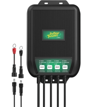 Picture of Battery Tender 40A 12V Wave Charge Pro 4 Bank Battery Charger Marine