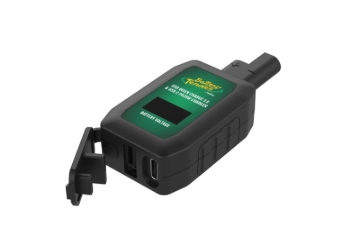 Picture of Battery Tender LCD Voltage Indicator w/USB Charging Adaptors