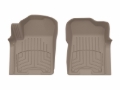Picture of WeatherTech 19-24 Infiniti QX80 Front FloorLiner HP - Tan
