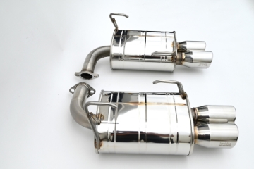 Picture of Invidia 22+ Subaru WRX Q300 3.5in. Rolled Dual Wall S.S Tip Axle-back Exhaust