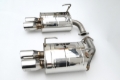 Picture of Invidia 22+ Subaru WRX Q300 3.5in. Rolled Dual Wall S.S Tip Axle-back Exhaust