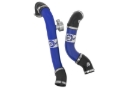 Picture of aFe Bladerunner Intercoolers Tube - Blue Hot/Cold Side 15-16 Ford Mustang EcoBoost L4-2.3L (t)