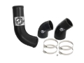 Picture of aFe BladeRunner 3in Intercooler Tube - Black Cold Side 15-16 Ford Mustang EcoBoost L4-2.3L (t)