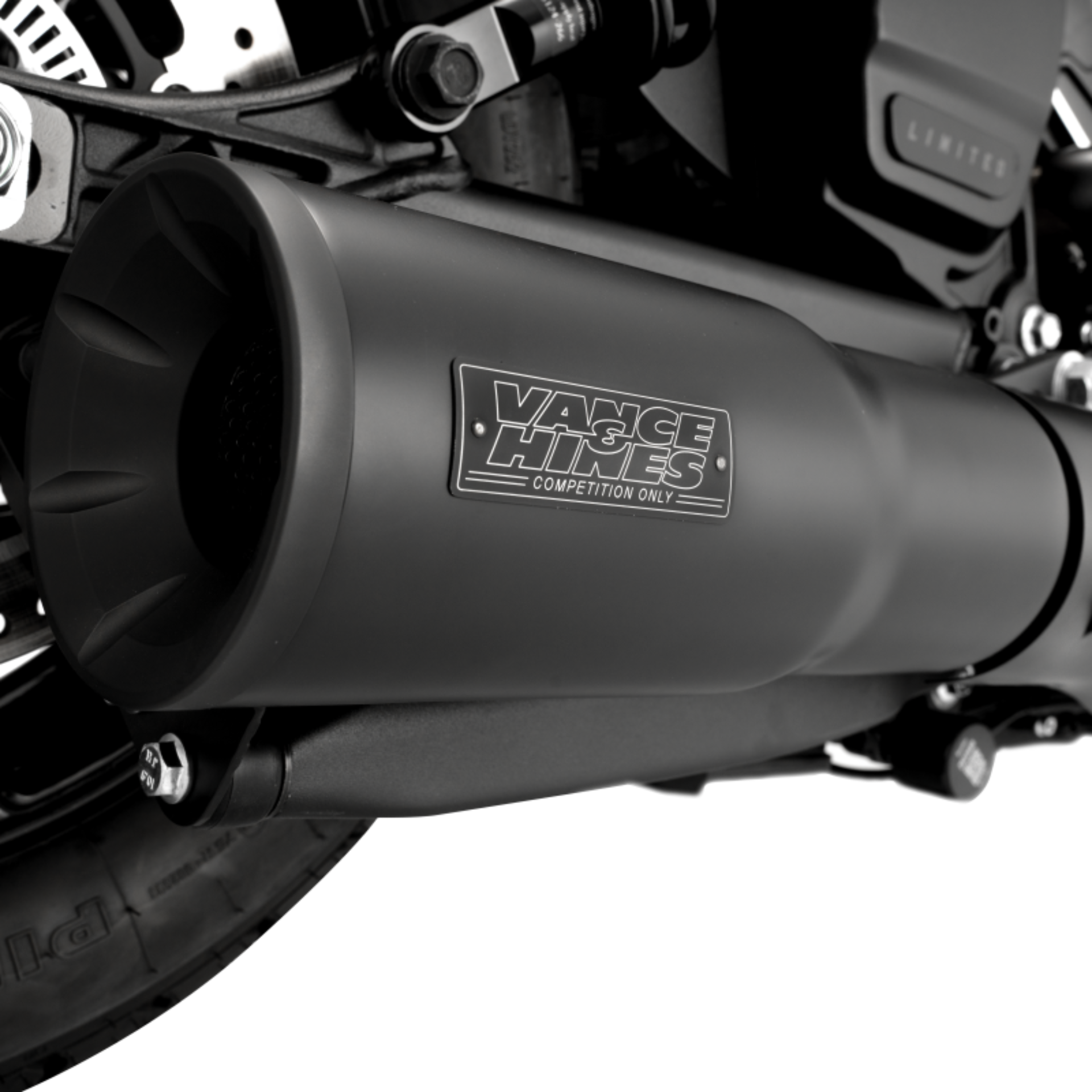 Picture of Vance and Hines VAH Hi-Output Slip-Ons Motorcycle Slip-On - 48627