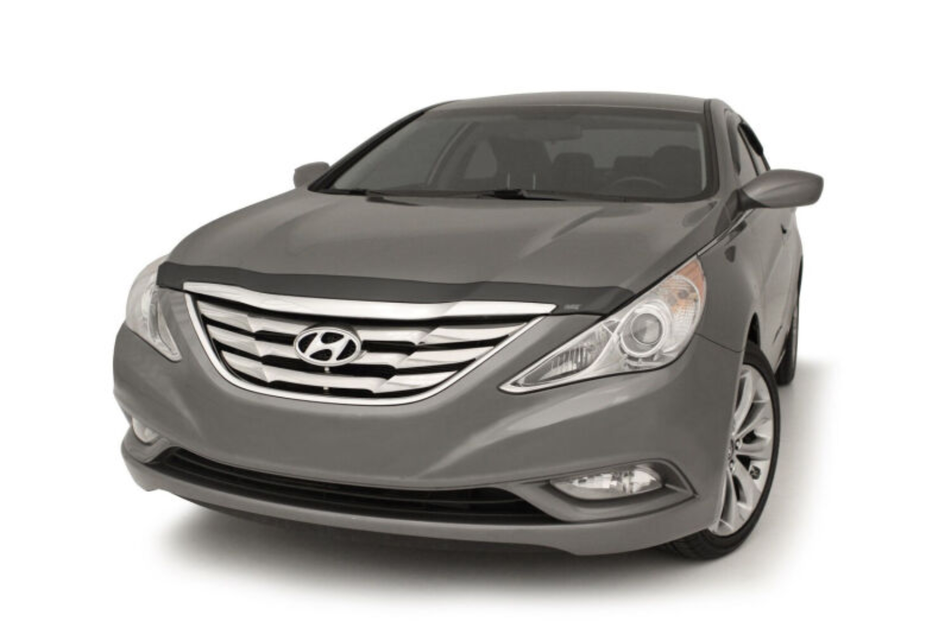 Picture of Husky Liners 11-14 Hyundai Sonata Aeroskin Hood Protector - Smoke