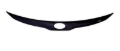 Picture of Husky Liners 11-15 Kia Optima Grille Fascia Mount Aeroskin Hood Protector - Smoke