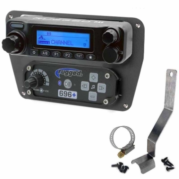 Picture of Rugged Radios Can-Am Comm/Mav Complete Comm Kit w/ BT 2-Way Radio - Dash Mount STX/ G1 GMRS