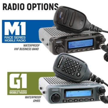 Picture of Rugged Radios Can-Am Comm/Late Model Mave Comp. Comm Kit w/ BT 2-Way - GLove Box Mount 696 / G1 GMRS