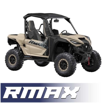Picture of Rugged Radios Yamaha Wolverine RMAX Comm Kit w/ Rocker Switch BT 2-Way STX / M1 VHF Bus Band
