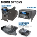 Picture of Rugged Radios Can-Am Mav X3 Comp Comm Kit w/ BT 2-Way Radio STX Stereo / G1 GMRS / Dash Mount