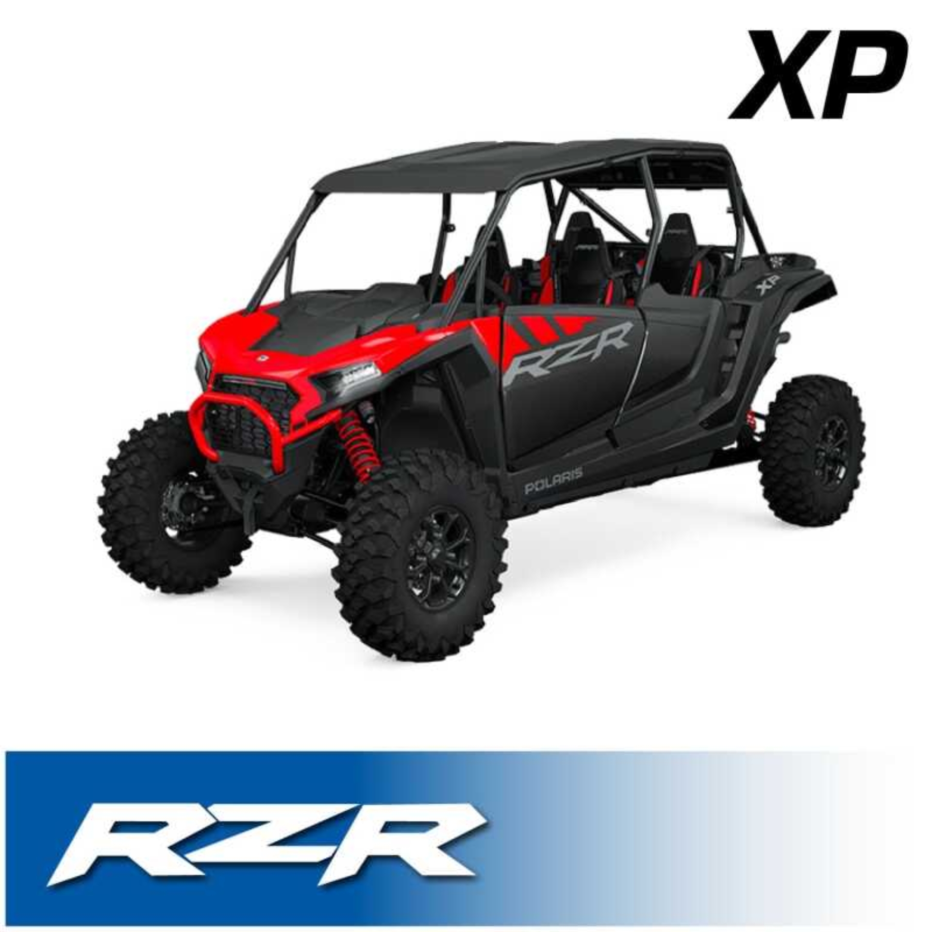 Picture of Rugged Radios Polaris RZR XP Comm Kit w/Rocker Switch BT 2-Way Radio STX Head/ M1 VHF Bus Band