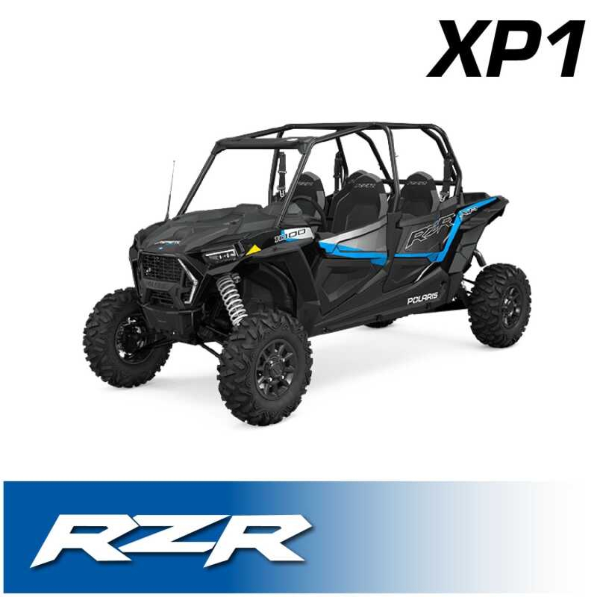 Picture of Rugged Radios Polaris RZR XP 1000 Complete Comm Kit w/BT 2-Way Radio STX Stereo / M1 VHF Bus Band