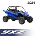 Picture of Rugged Radios 2024 Yamaha YXZ 1000R Comm Kit w/ BT 2-Way Radio STX Stereo Head / M1 VHF Bus Band