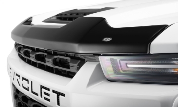 Picture of Husky Liners 14-18 GMC Sierra 1500 Aeroskin Hood Protector - Smoke