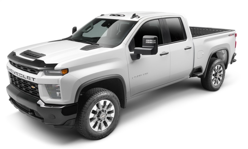 Picture of Husky Liners 16-18 Chevrolet Silverado 1500 Aeroskin Hood Protector - Smoke