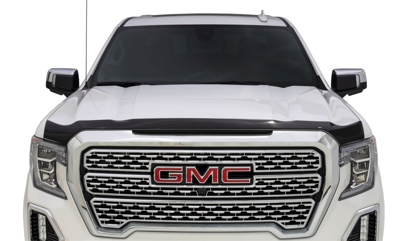 Picture of Husky Liners 16-18 Chevrolet Silverado 1500 Aeroskin Hood Protector - Smoke