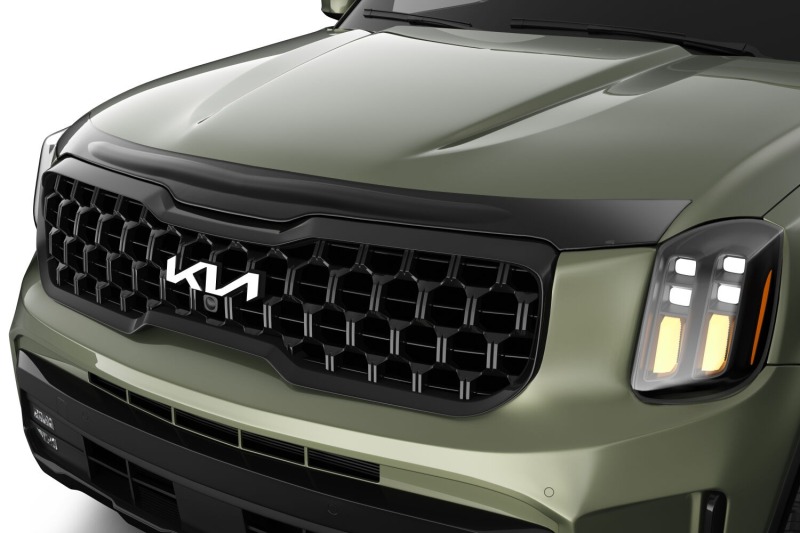 Picture of Husky Liners 20-24 Kia Telluride Aeroskin Hood Protector - Smoke