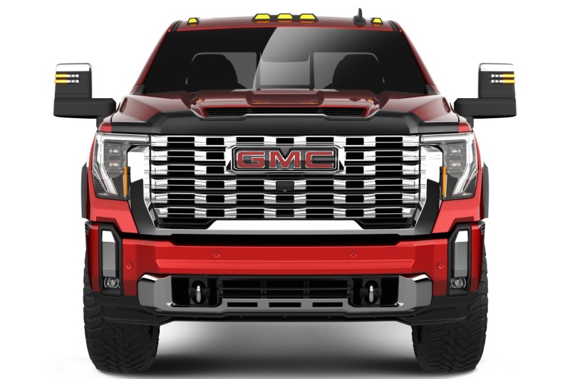 Picture of Husky Liners 2024 GMC Sierra 2500/3500HD Aeroskin Hood Protector - Smoke