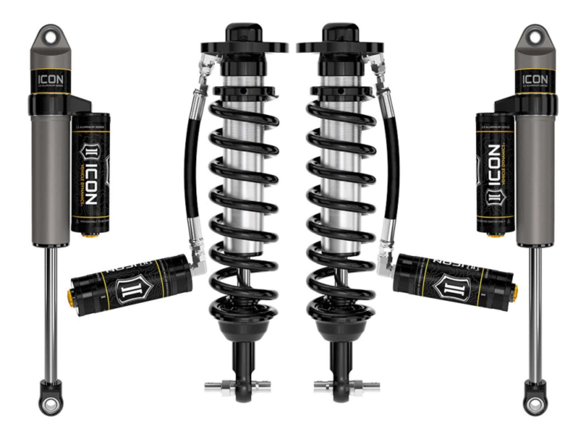 Picture of Icon 21-23 Ford F150 (4WD) Stage 3 Suspension System w/ Billet UCA