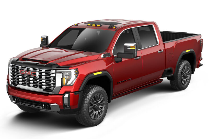 Picture of Husky Liners 2024 GMC Sierra 2500/3500HD Aeroskin Hood Protector - Smoke