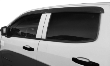 Picture of Husky Liners 15-24 Chevrolet Colorado/GMC Canyon CC Ventvisor Low Profile (4pc) - Smoke