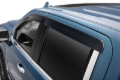 Picture of Husky Liners 19-24 Chevrolet Silverado/GMC Sierra 1500 CC Ventvisor Low Profile (4pc) - Smoke