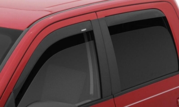 Picture of Husky Liners 19-24 RAM 1500 Quad Cab In-Channel Mount Ventvisor Low Profile (4pc) - Smoke