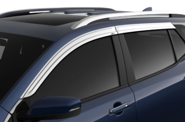 Picture of Husky Liners 18-24 GMC Terrain Ventvisor Low Profile (4pc) - Chrome