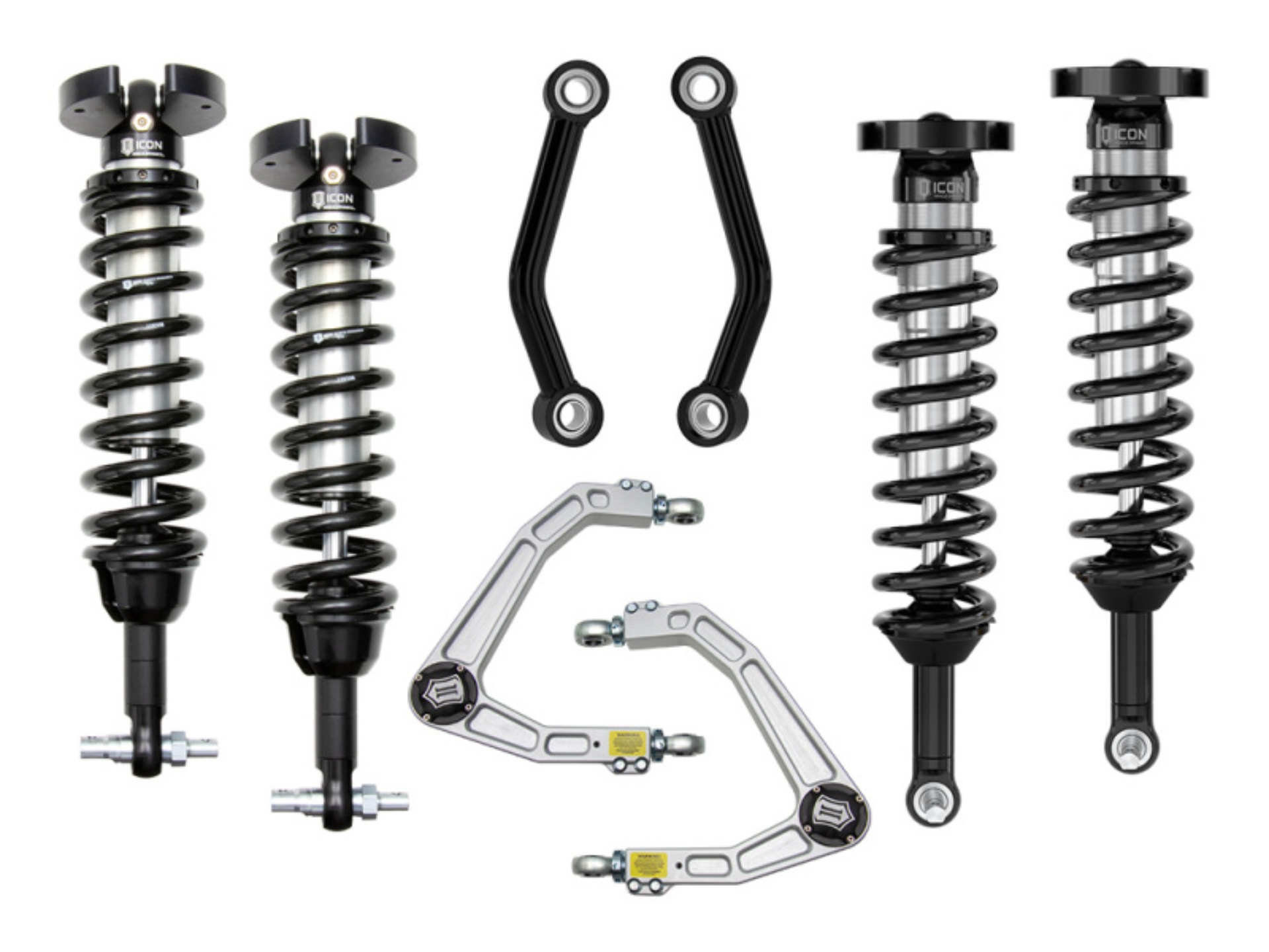 Picture of Icon 21-24 GM SUV 2.5-3in Stage 2 Suspension System - Billet