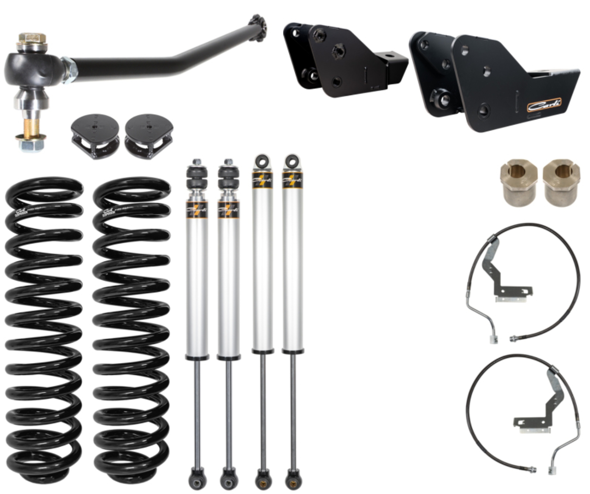 Picture of Carli  2023+ Ford F250/F350, PAP Commuter Leveling Suspension, 3.5in Lift